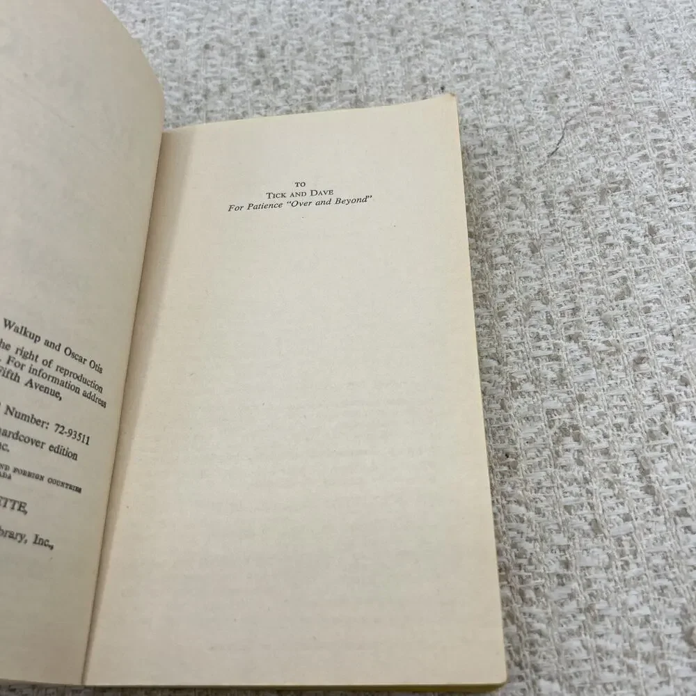 The Race by Eunice Walkup and Oscar Otis Paperback Signet Romance Adult 1973